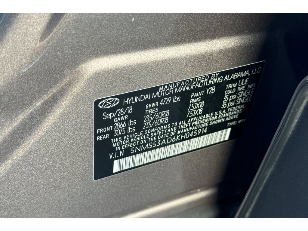 Used 2019 Hyundai Santa Fe FWD image 32