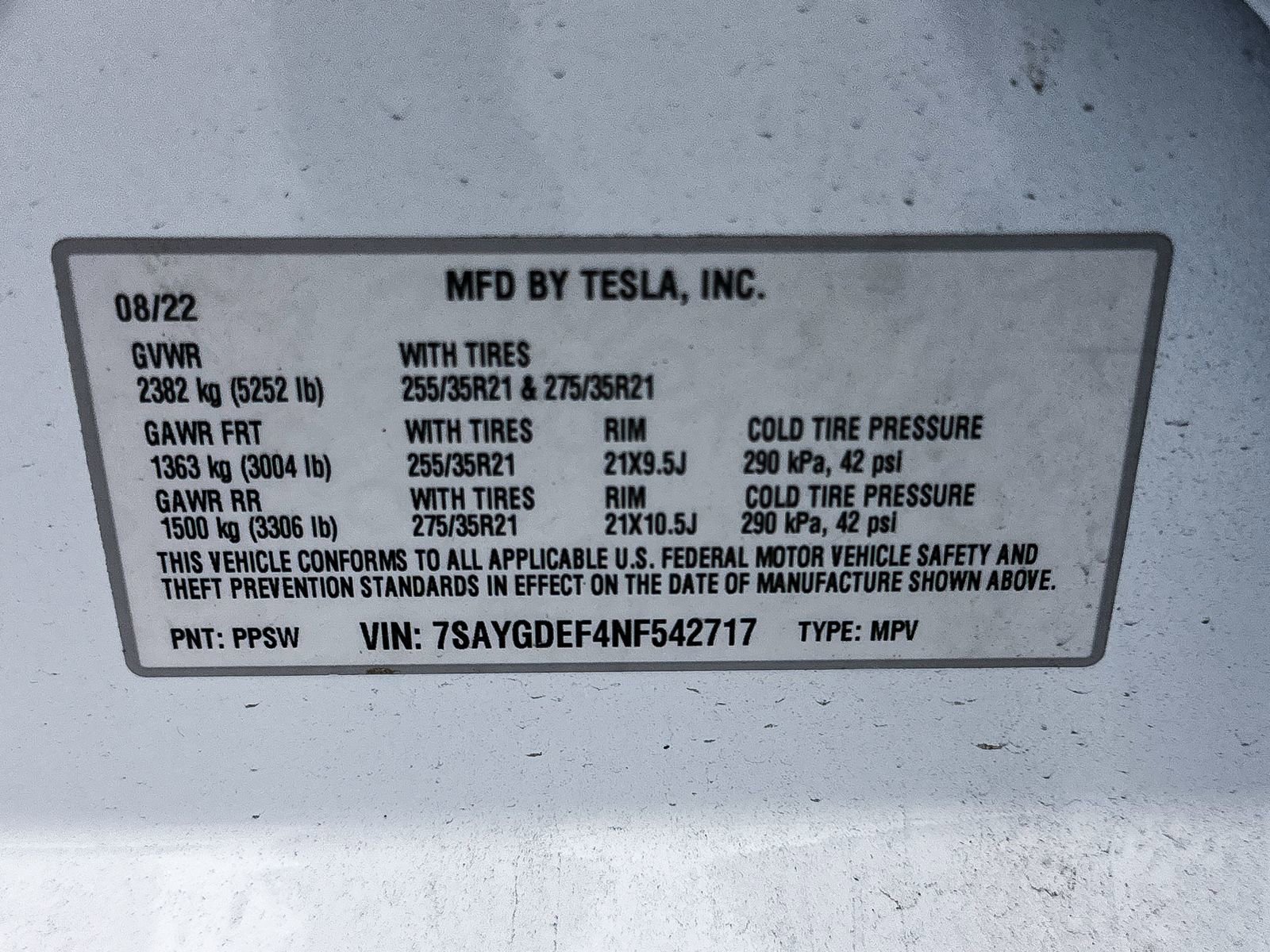 Used 2022 Tesla Model Y Performance AWD/4WD image 35