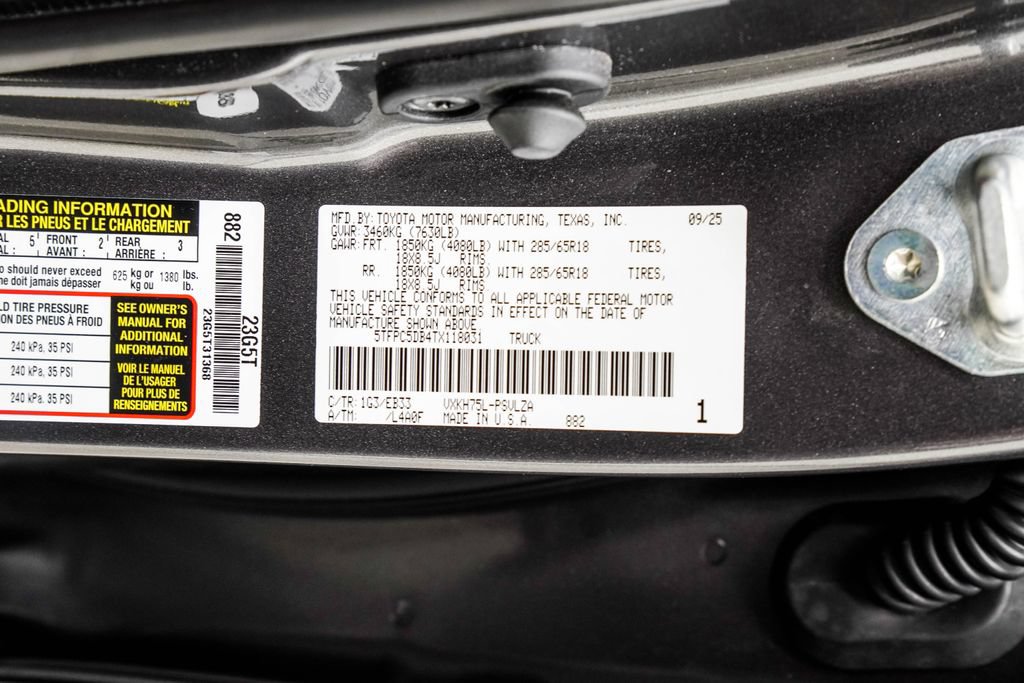 Used 2026 Toyota Tundra TRD Pro AWD/4WD image 47