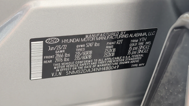 Used 2022 Hyundai Santa Fe SEL AWD/4WD image 27
