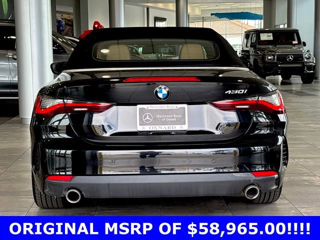 Used 2023 BMW 430i Convertible w/ Premium Package image 9