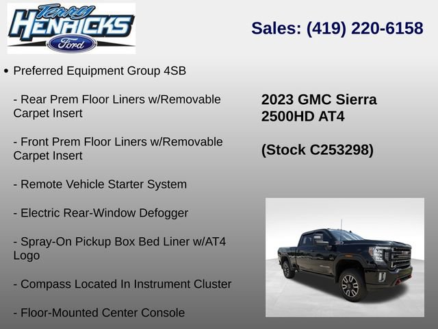 Used 2023 GMC Sierra 2500 AT4 w/ AT4 Premium Plus Package AWD/4WD image 23