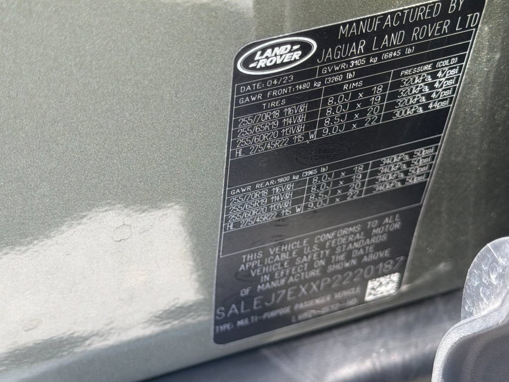 Used 2023 Land Rover Defender 110 S AWD/4WD image 30