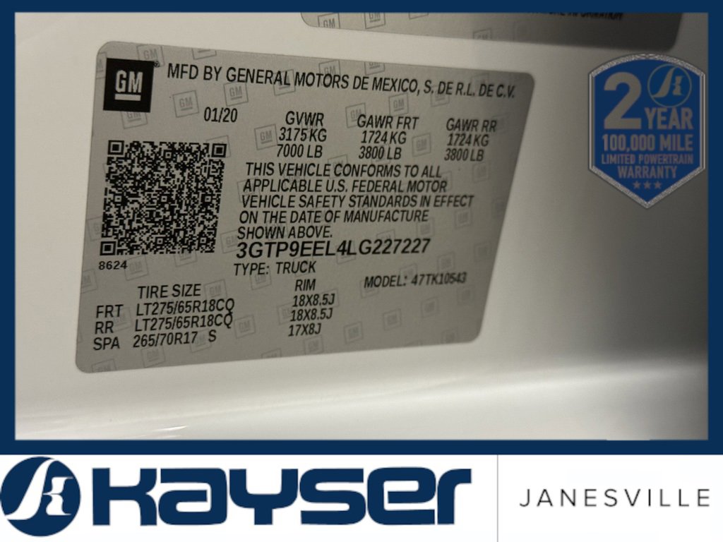 Used 2020 GMC Sierra 1500 AT4 w/ AT4 Premium Package image 48