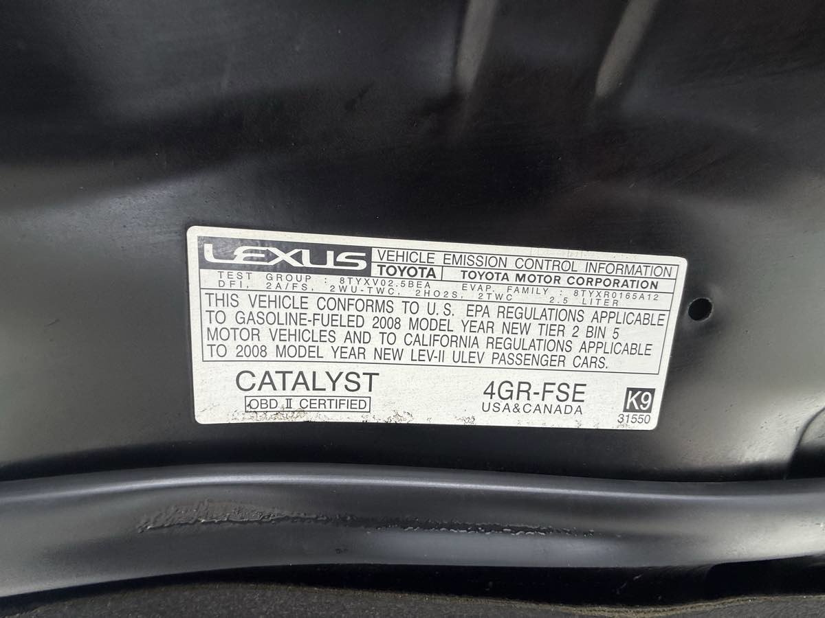 Used 2008 Lexus IS 350 RWD image 20