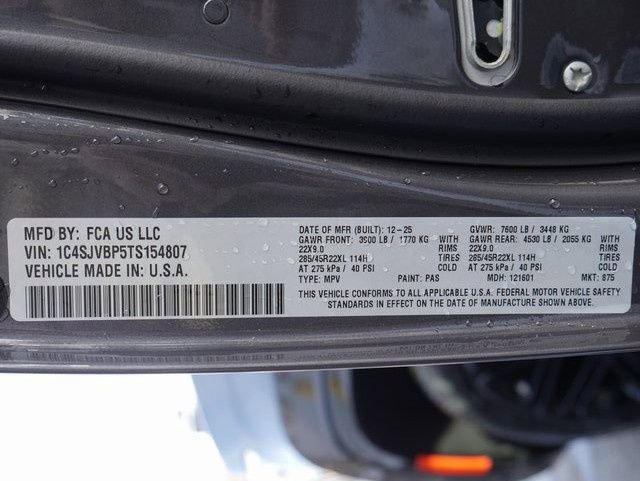 New 2026 Jeep Grand Wagoneer Limited image 33