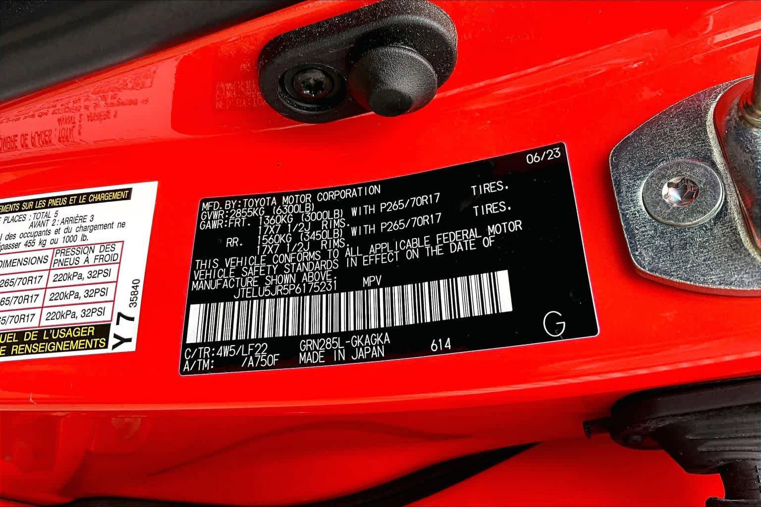 Certified 2023 Toyota 4Runner TRD Pro AWD/4WD image 34
