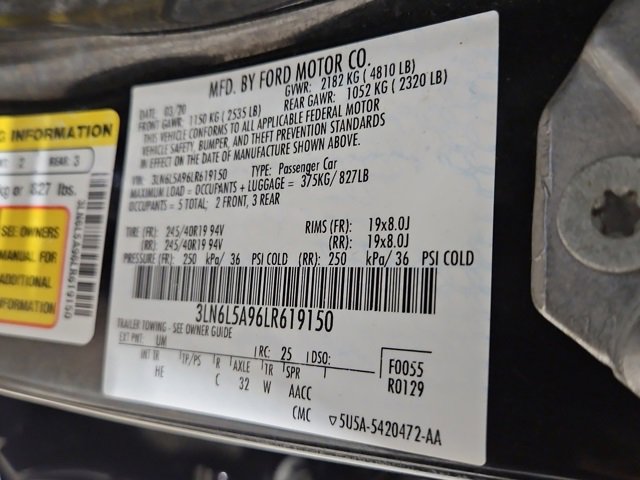 Used 2020 Lincoln MKZ w/ Convenience Package image 31