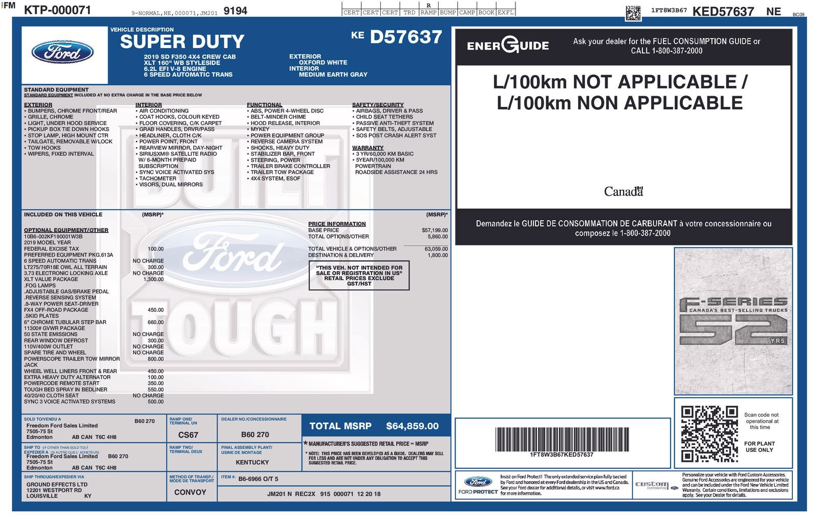 Used 2019 Ford F350 XLT w/ XLT Value Package image 33