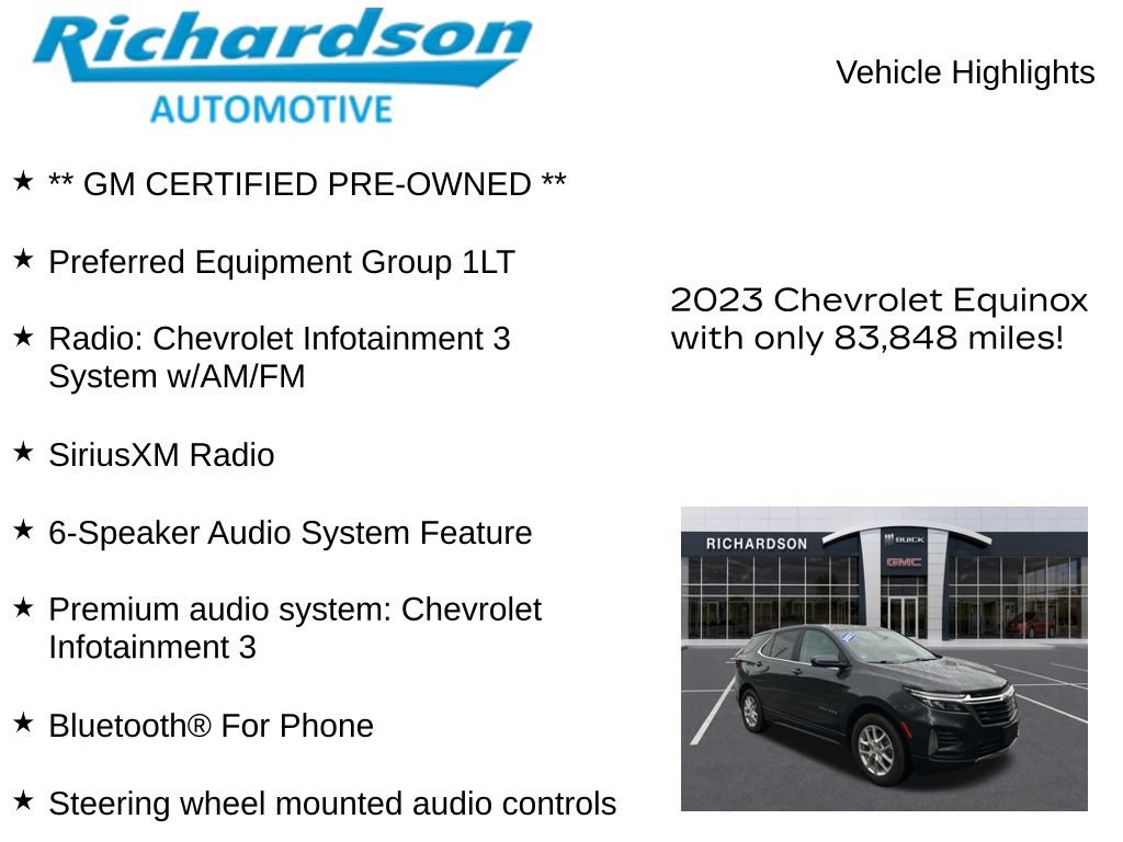 Used 2023 Chevrolet Equinox LT FWD image 10
