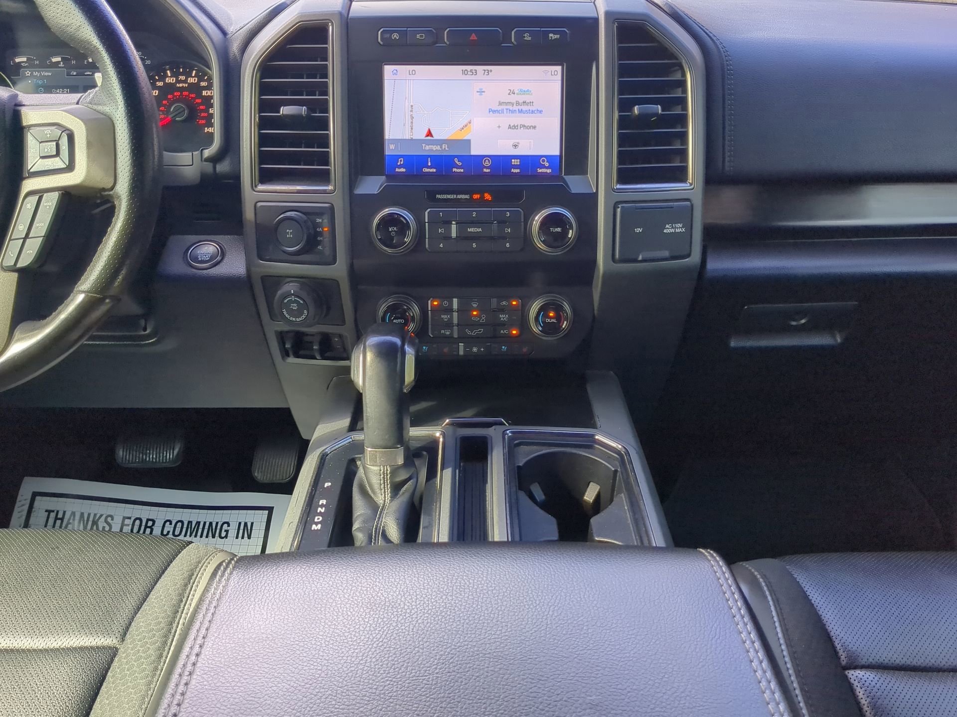 Certified 2020 Ford F150 Raptor w/ Equipment Group 802A Luxury image 44