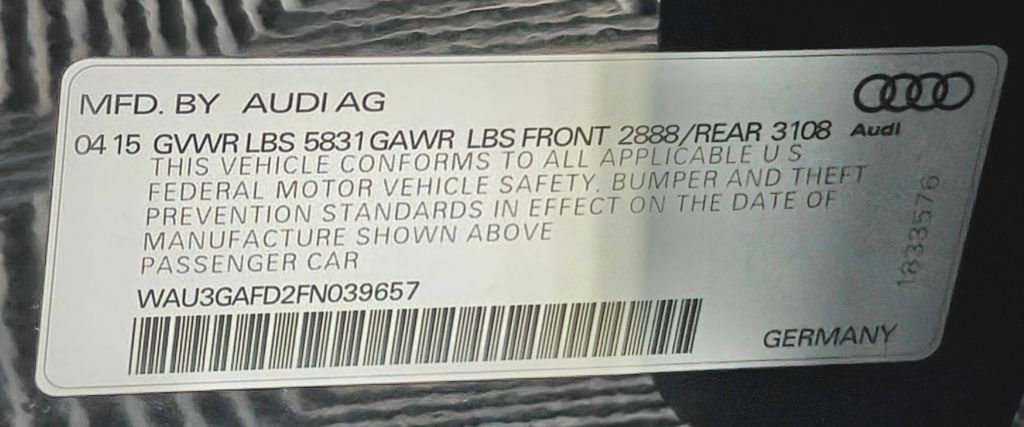 Used 2015 Audi A8 L 3.0T image 63