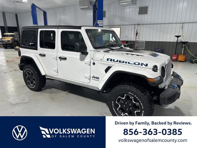 Used 2021 Jeep Wrangler Unlimited Rubicon 4xe w/ Cold Weather Group image 1