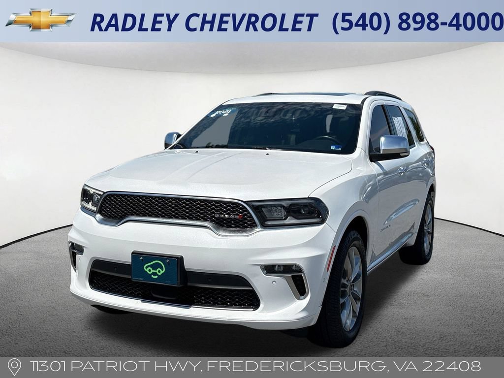 Used 2021 Dodge Durango Citadel w/ Premium Entertainment Group AWD/4WD 360° Tour