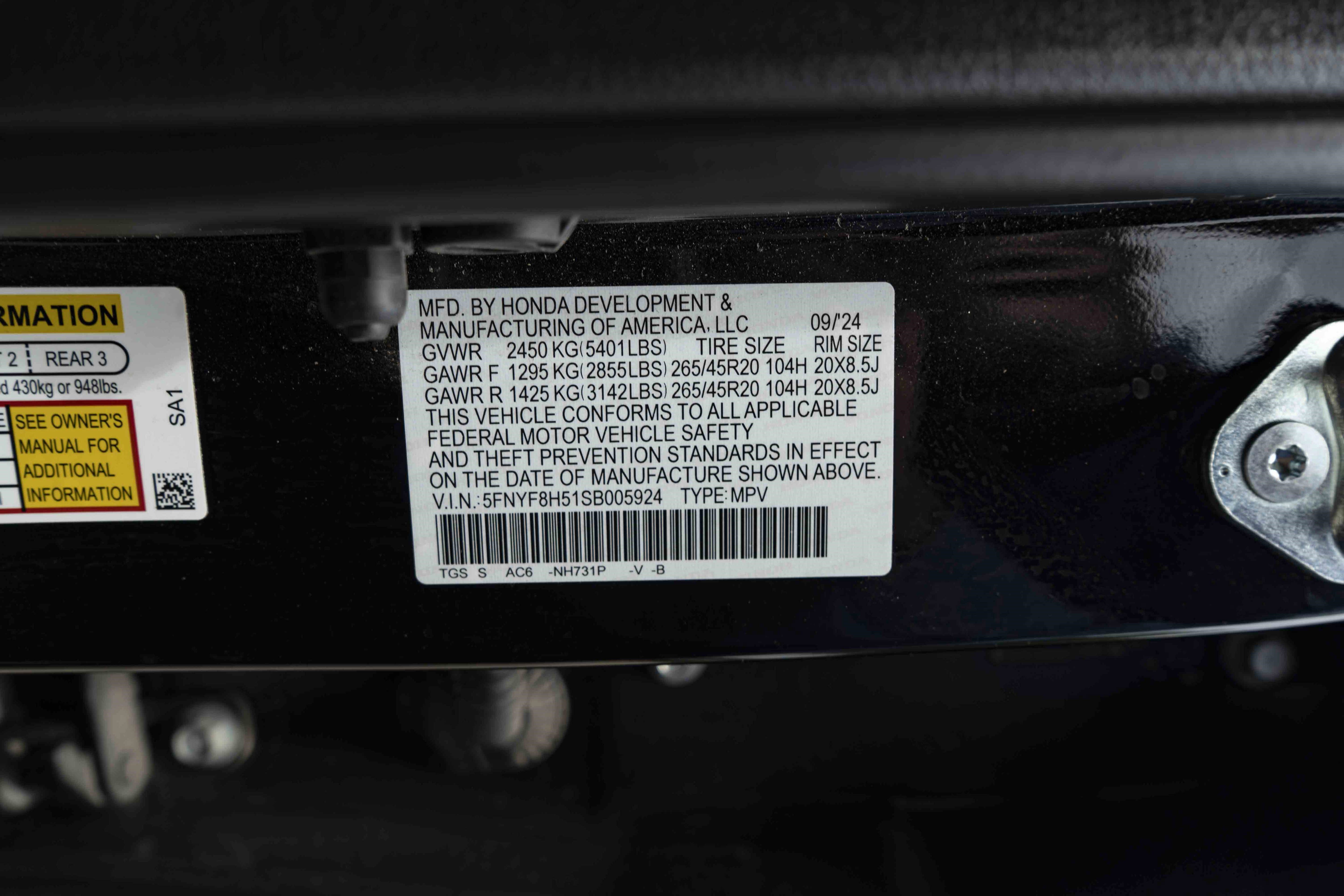 Used 2025 Honda Passport EX-L image 45