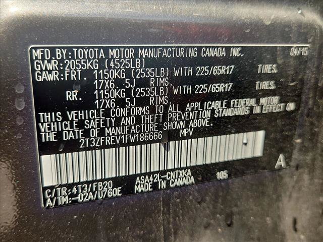 Used 2015 Toyota RAV4 LE FWD image 17