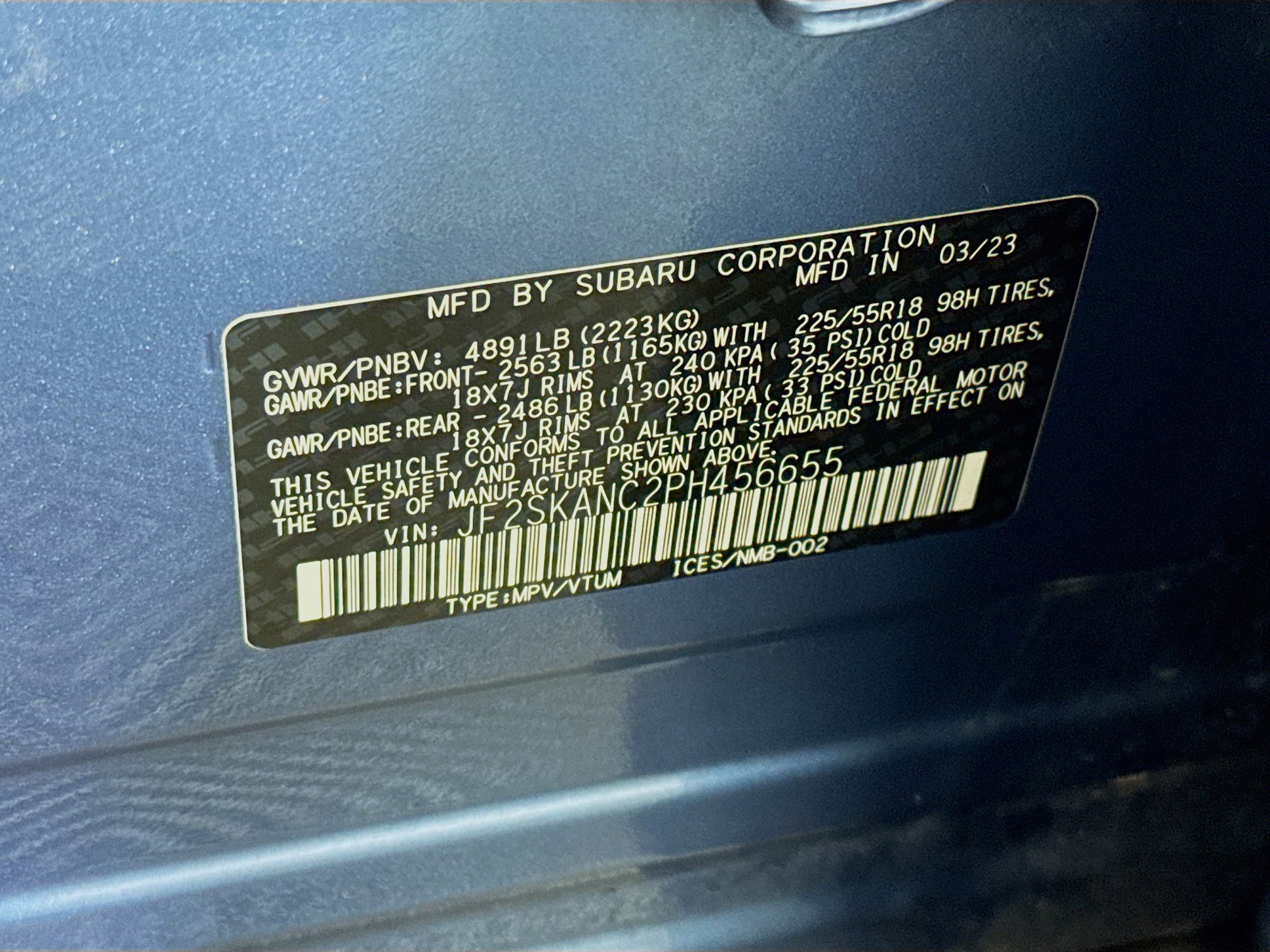 Used 2023 Subaru Forester Limited w/ Popular Package #2 AWD/4WD image 53