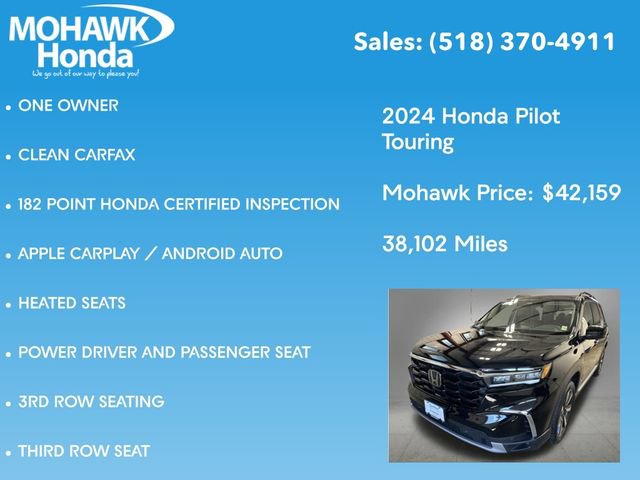 Certified 2024 Honda Pilot Touring image 16