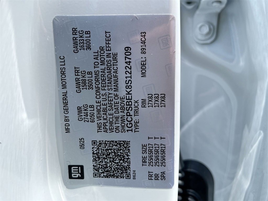 New 2025 Chevrolet Colorado W/T w/ Advanced Trailering Package image 33