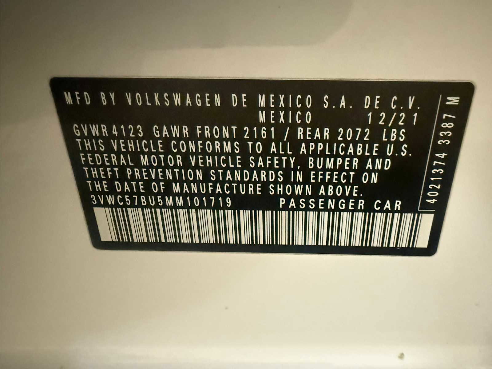 Used 2021 Volkswagen Jetta S w/ Driver Assistance Package image 37