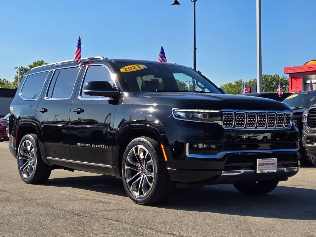 Certified 2022 Jeep Grand Wagoneer Series III w/ Flexible Seating Group
