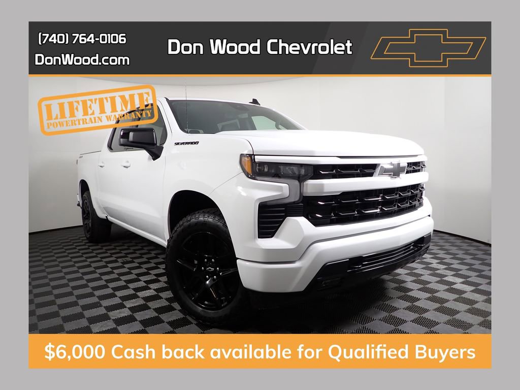 New 2026 Chevrolet Silverado 1500 RST w/ Dark Appearance Package AWD/4WD image 1