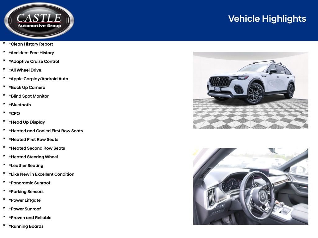 Used 2025 MAZDA CX-70 Plug-In Hybrid w/ Premium Plus AWD/4WD image 4