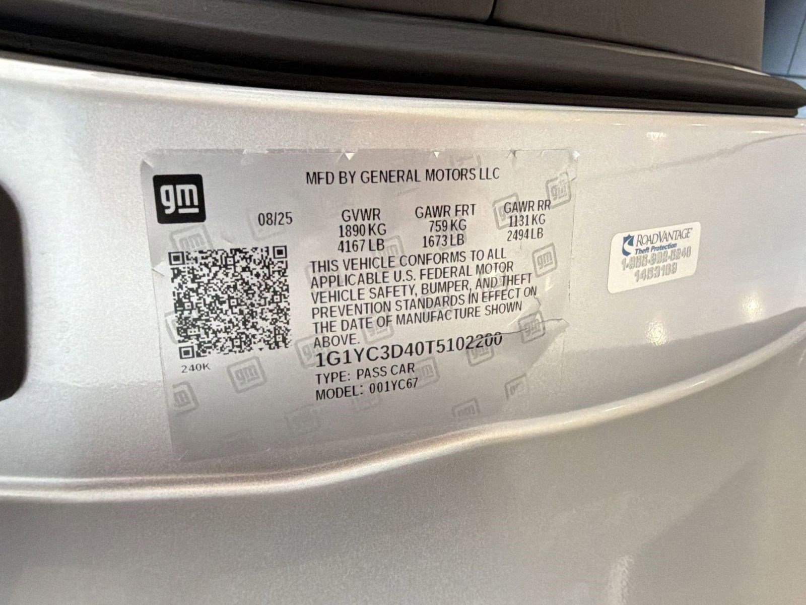 New 2026 Chevrolet Corvette Stingray Premium Conv w/ Z51 Performance Package image 13