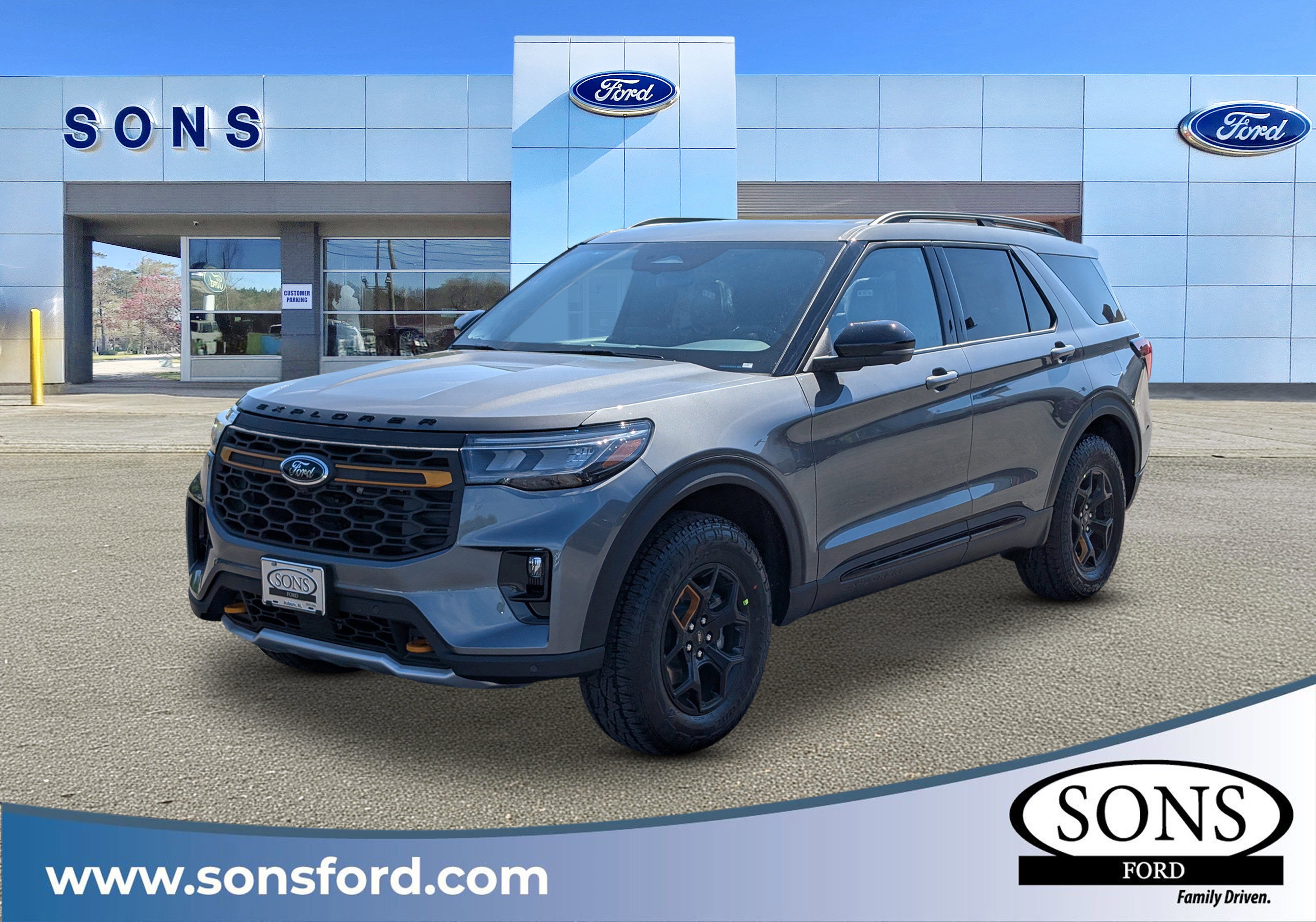 New 2026 Ford Explorer Tremor w/ Tremor Ultimate Package