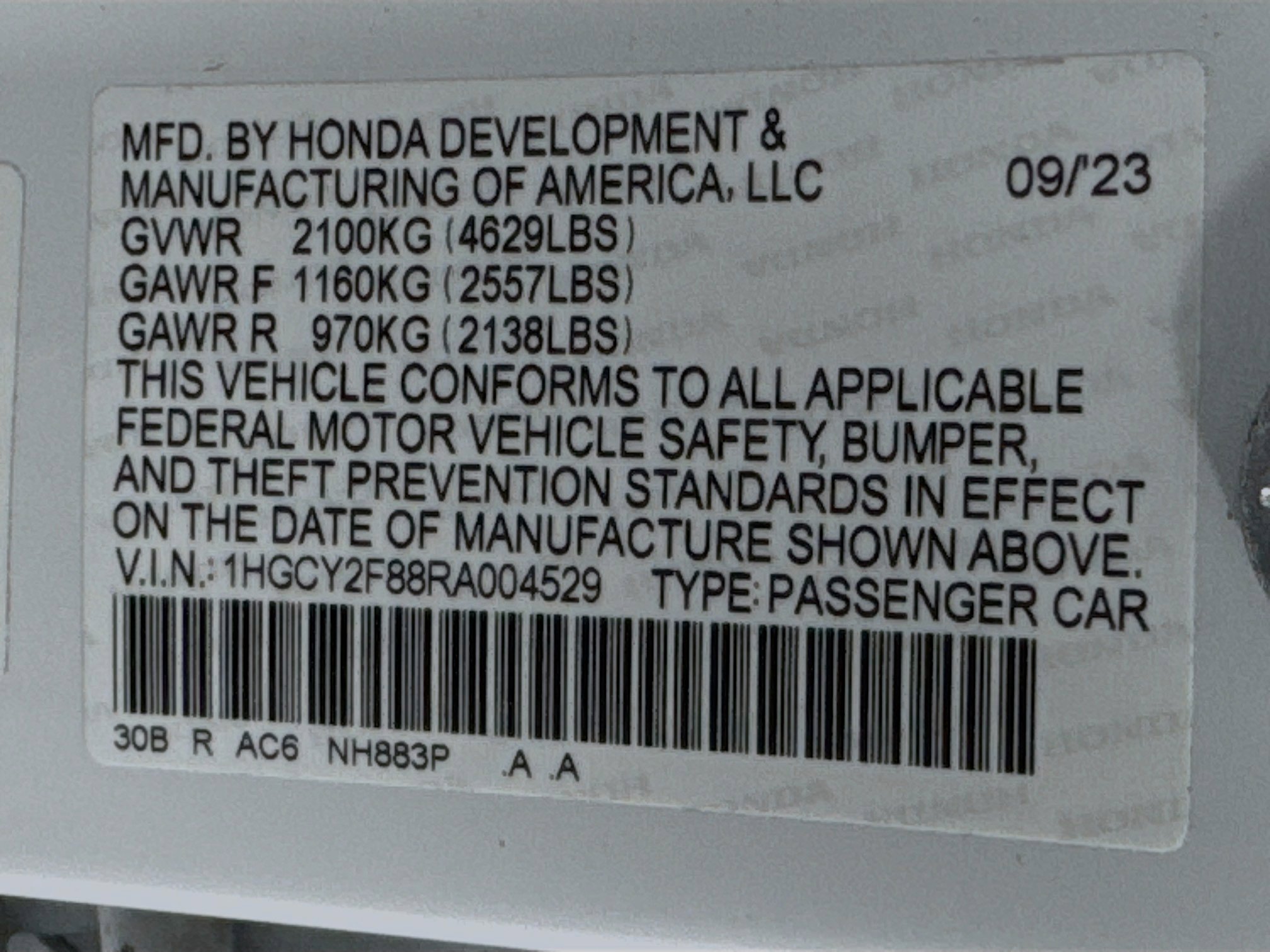 Certified 2024 Honda Accord Touring image 33