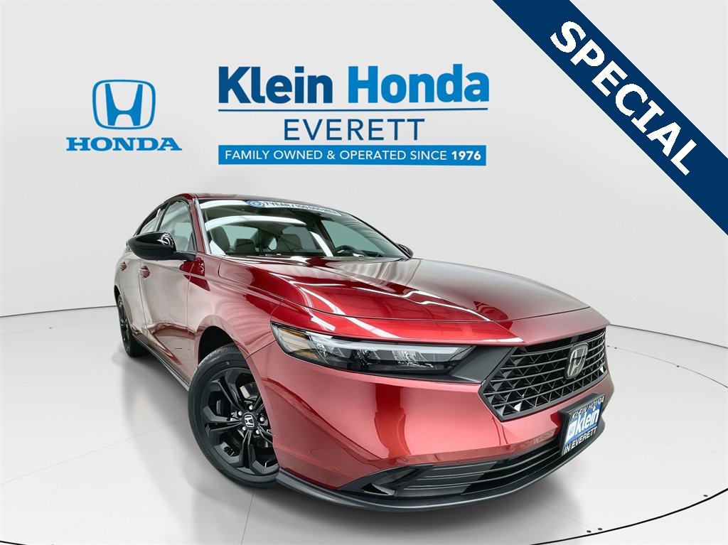 New 2025 Honda Accord SE