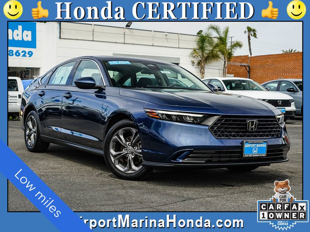 Certified 2024 Honda Accord EX