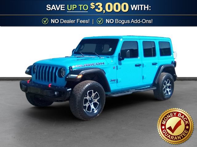 Used 2021 Jeep Wrangler Unlimited Rubicon w/ Steel Bumper Group AWD/4WD 360° Tour