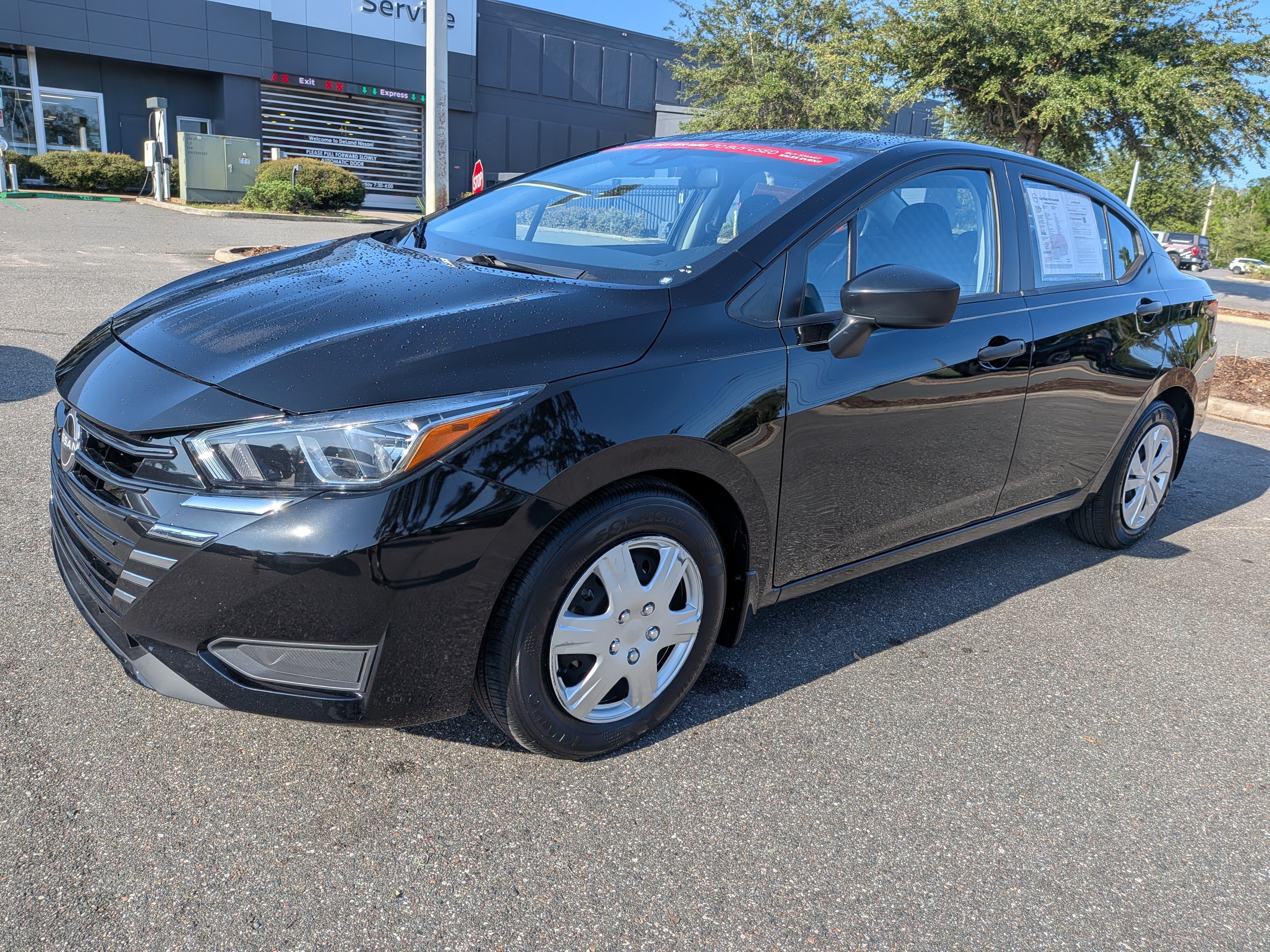 Certified 2024 Nissan Versa S w/ Trunk Package FWD image 8