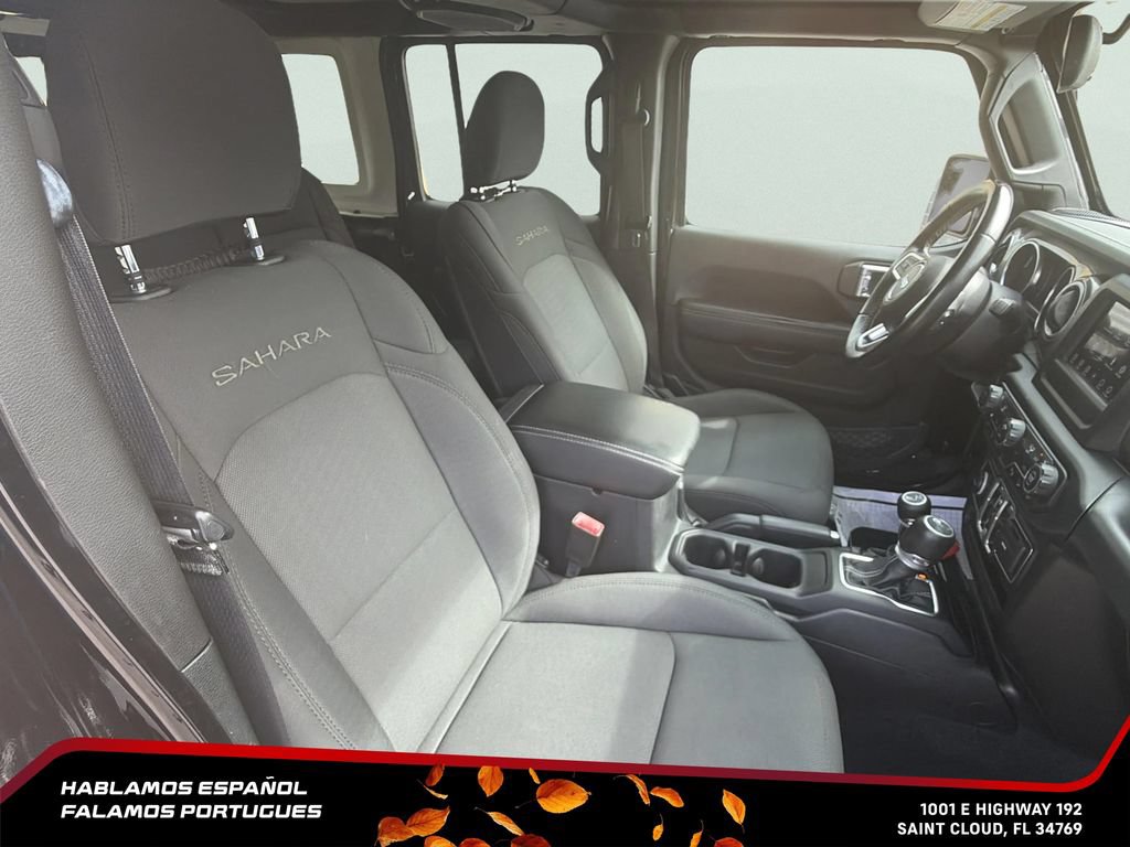 Used 2019 Jeep Wrangler Unlimited Sahara w/ Safety Group AWD/4WD image 12