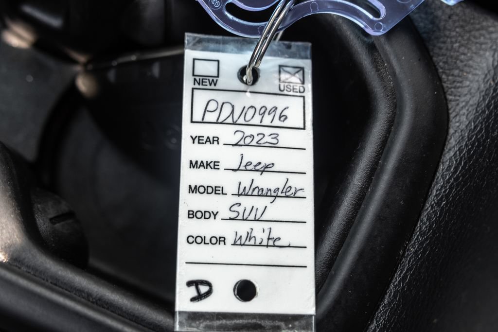 Used 2023 Jeep Wrangler Unlimited Sport AWD/4WD image 22