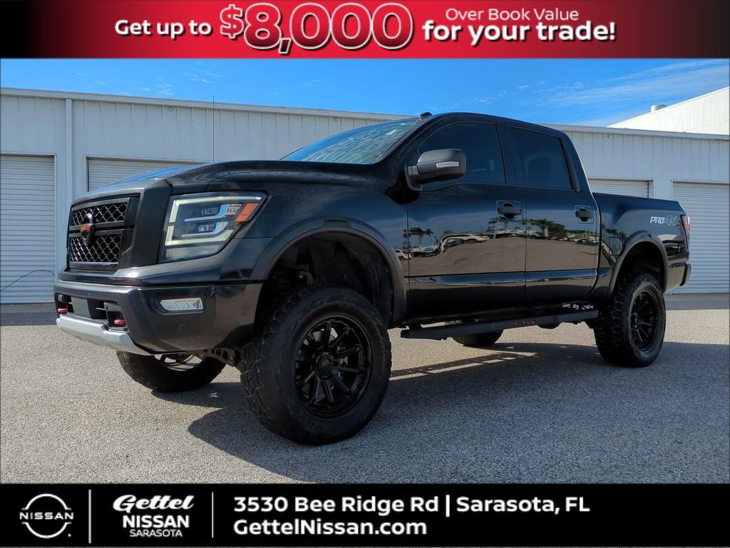 Used 2020 Nissan Titan PRO-4X w/ Pro-4x Utility Package image 1