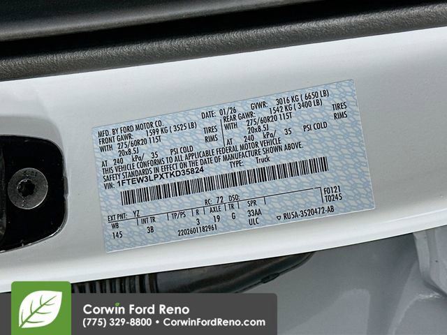 New 2026 Ford F150 XLT w/ Equipment Group 303A High image 34