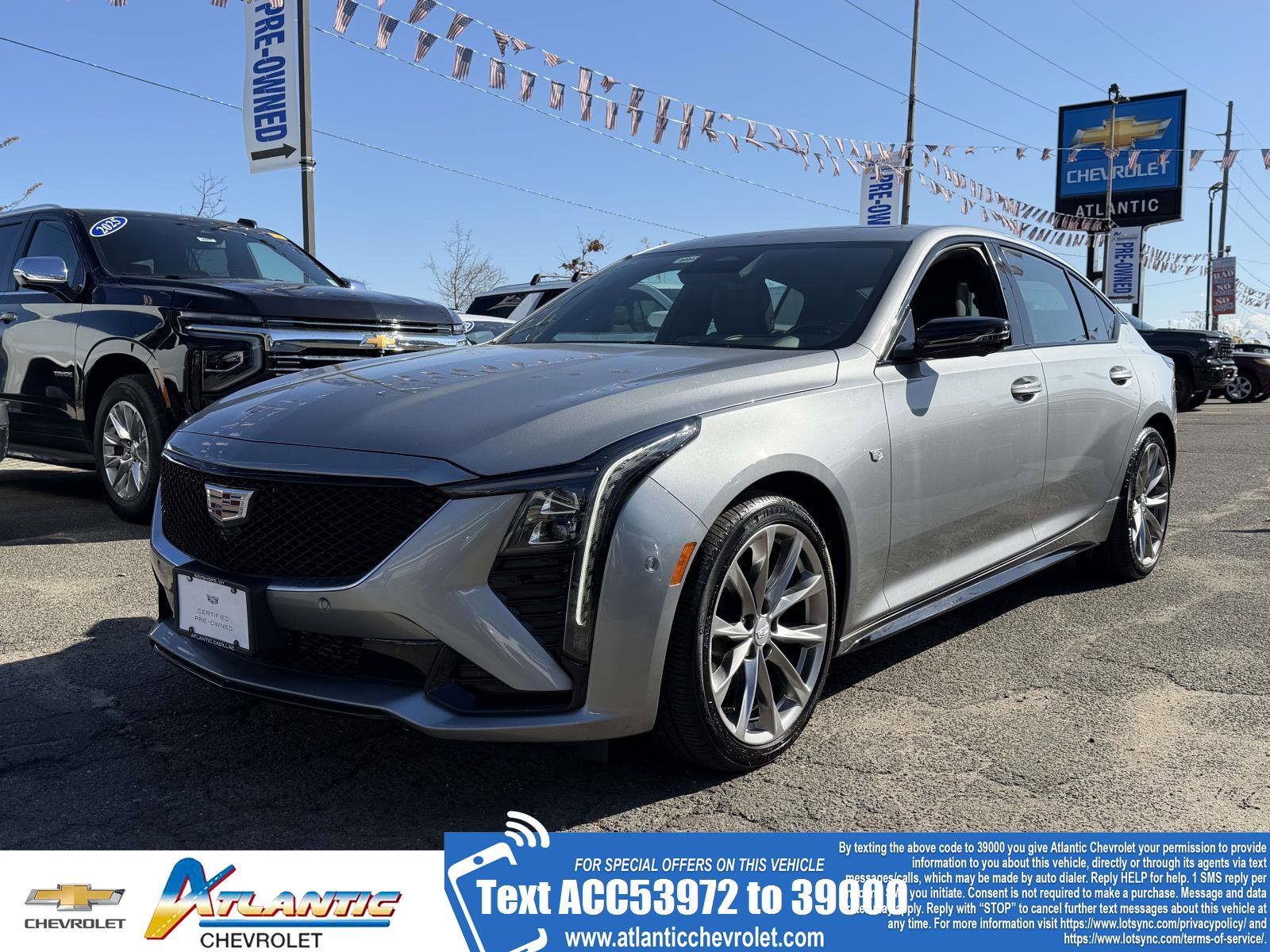 Certified 2025 Cadillac CT5 Sport w/ Technology Package AWD/4WD image 1