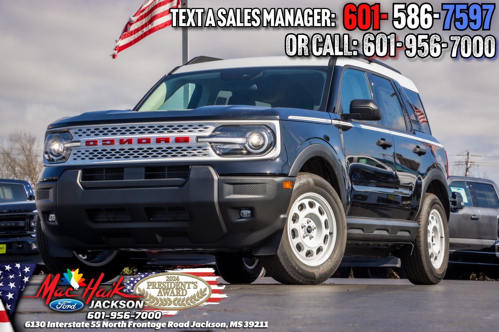 Certified 2025 Ford Bronco Sport Heritage w/ Convenience Package