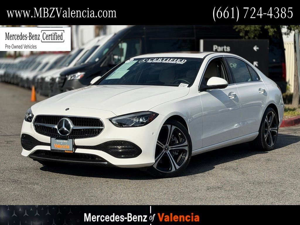 Certified 2024 Mercedes-Benz C 300 Sedan