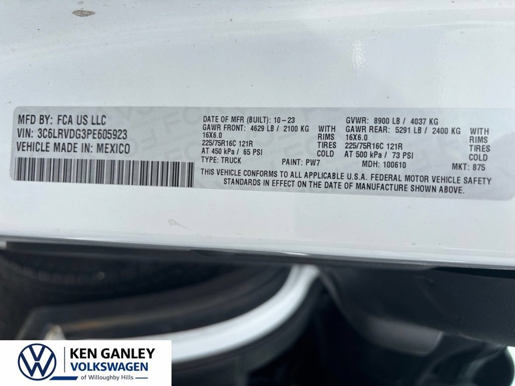 Used 2023 RAM ProMaster 2500 FWD image 27