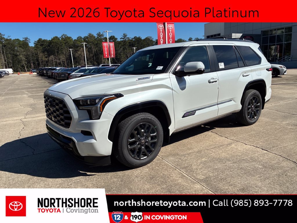 New 2026 Toyota Sequoia Platinum