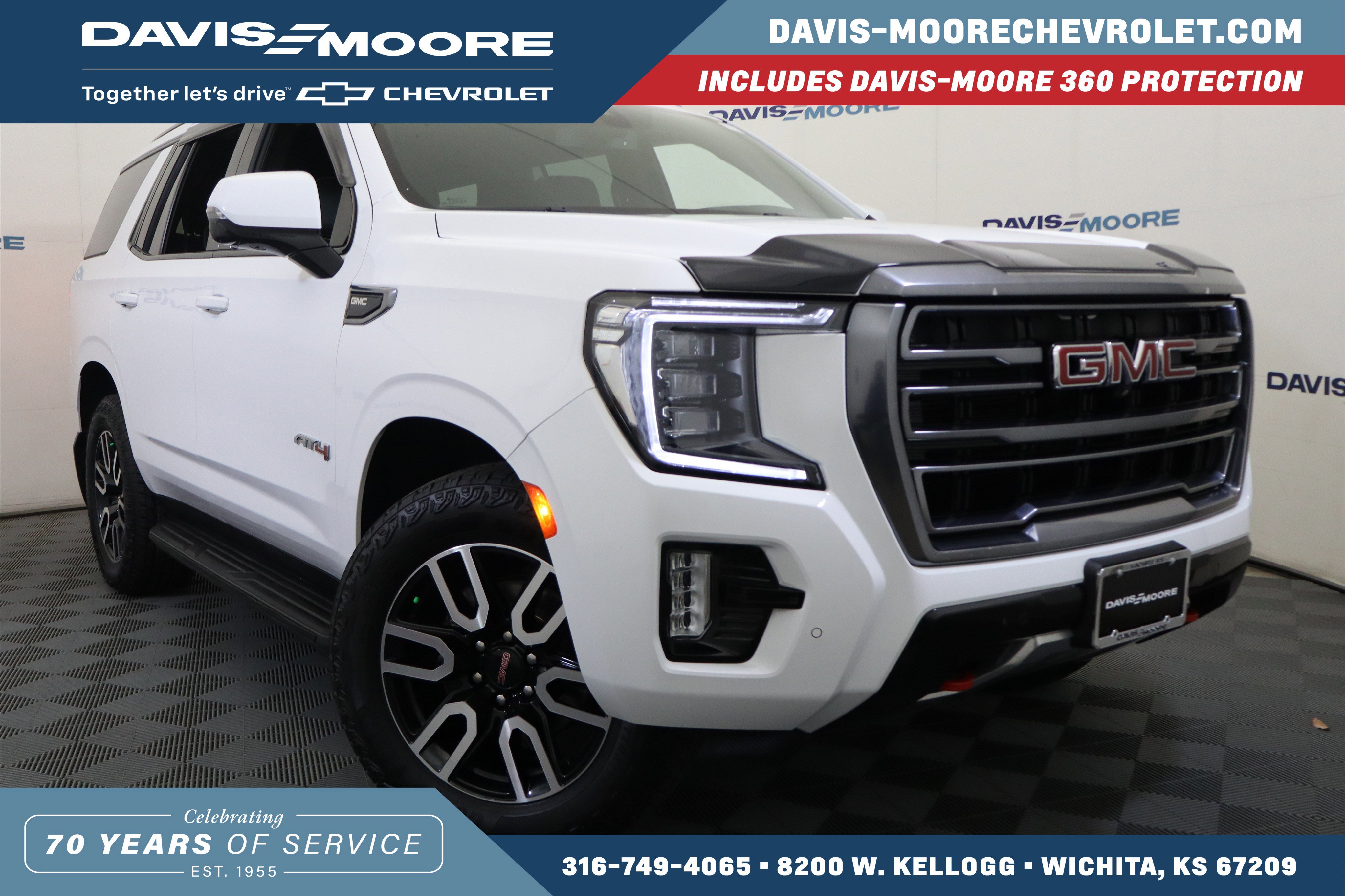 Used 2021 GMC Yukon AT4