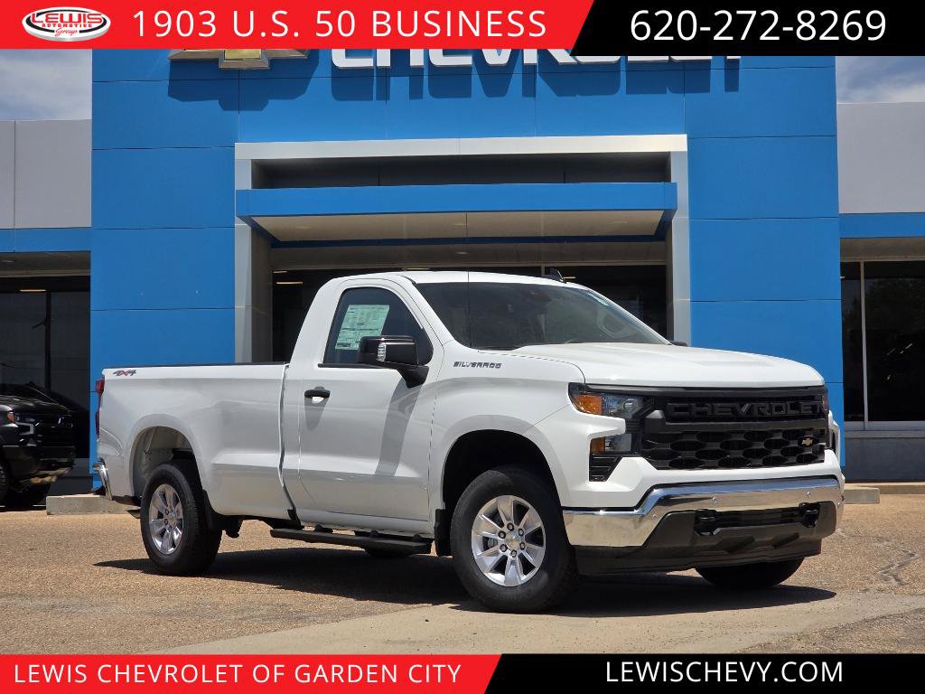 New 2025 Chevrolet Silverado 1500 W/T w/ WT Safety Package AWD/4WD image 1