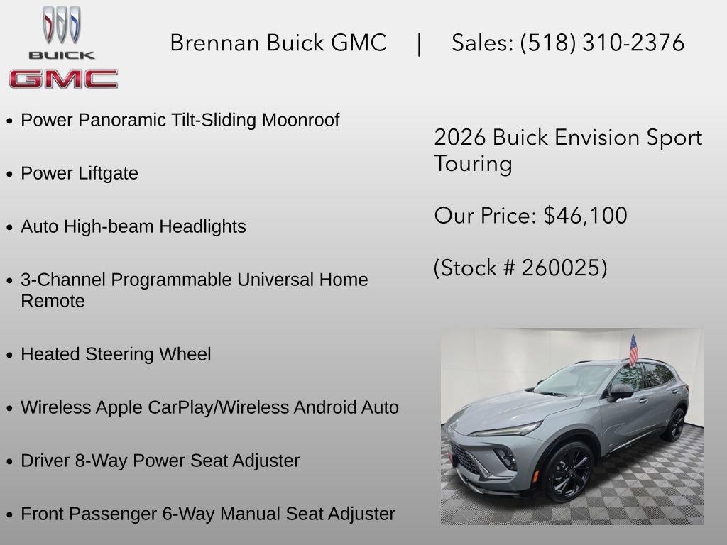 New 2026 Buick Envision Sport Touring AWD/4WD image 18