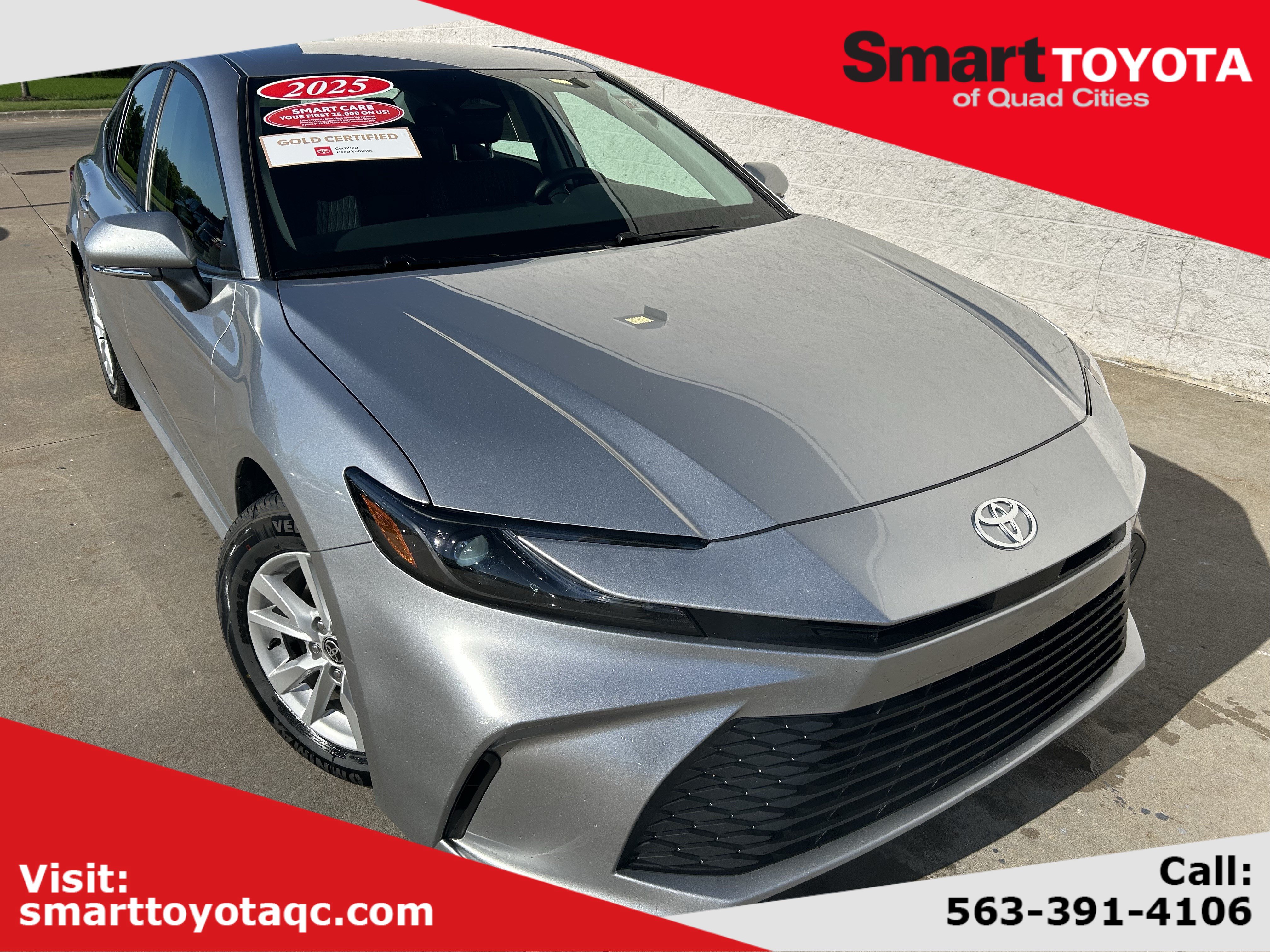 Certified 2025 Toyota Camry LE FWD image 1