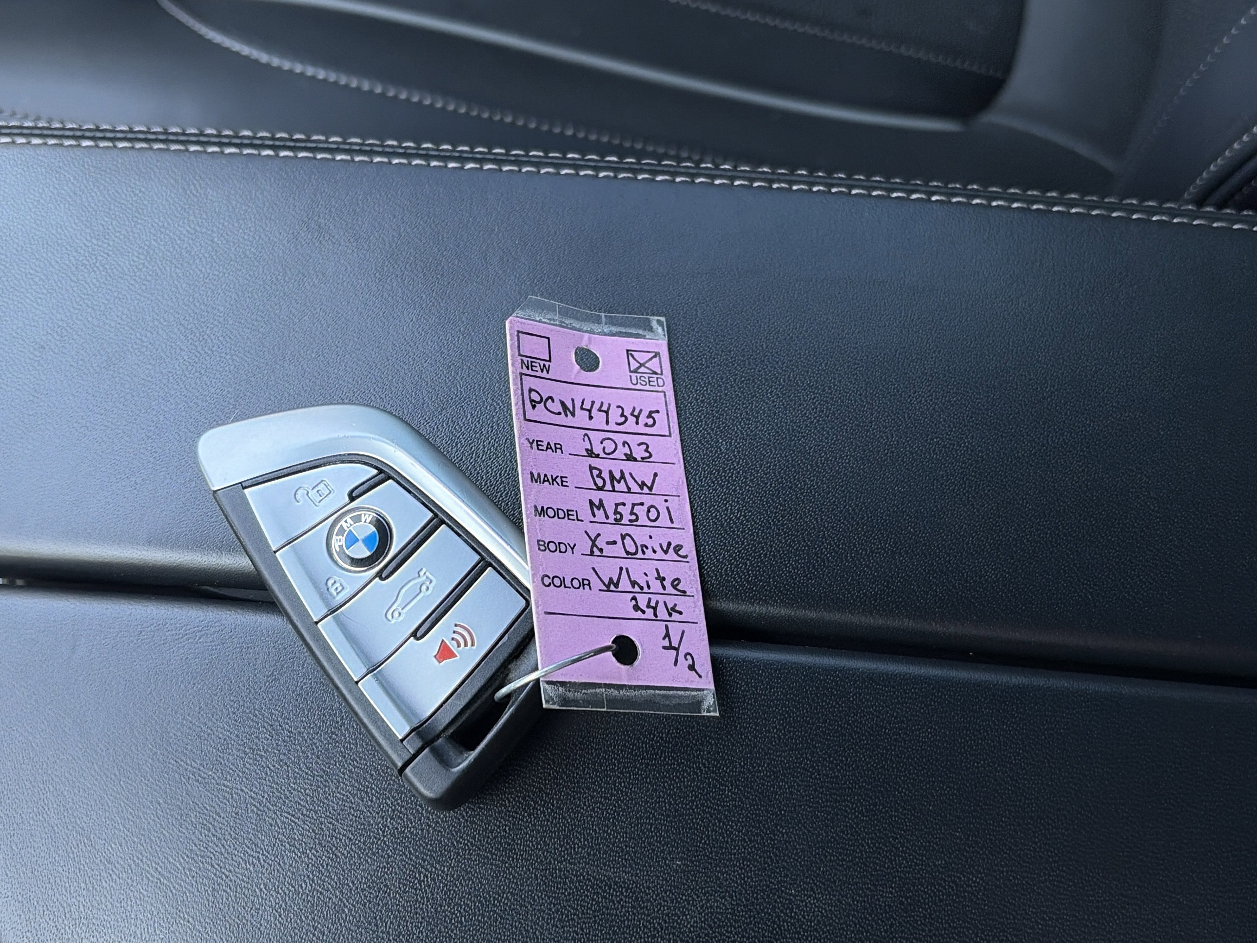 Used 2023 BMW M550i xDrive w/ Executive Package AWD/4WD image 73