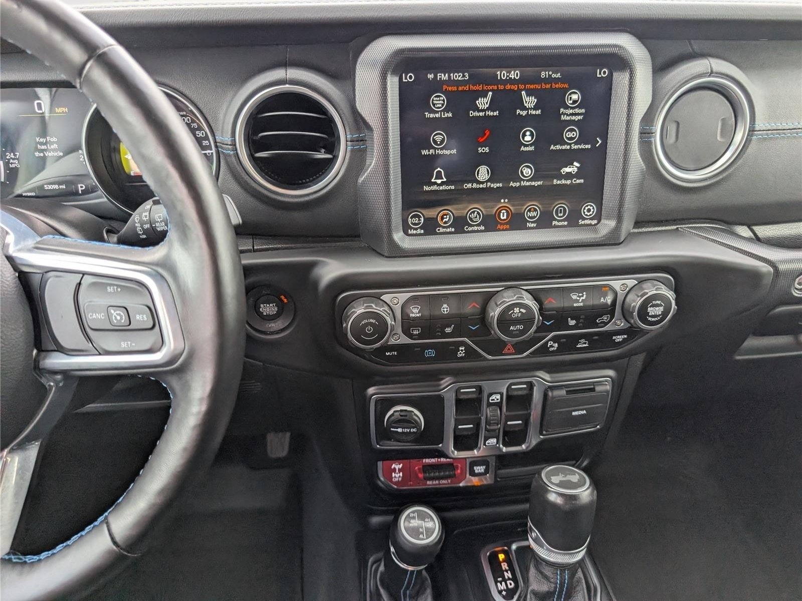 Used 2021 Jeep Wrangler Unlimited Rubicon 4xe w/ Steel Bumper Group AWD/4WD image 17