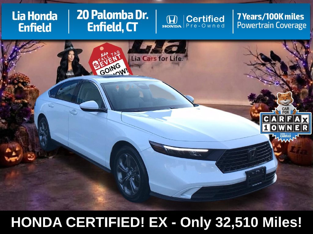 Certified 2024 Honda Accord EX image 1